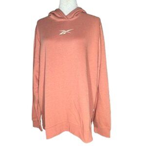 Reebok Women's Reebok Identity Doorbuster Pink Clay Hoodie Sweatshirt 2XL
